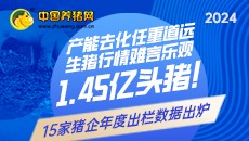 2023年15家猪企年度出栏数据出炉